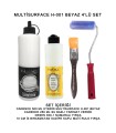 500ML H:01 BEYAZ HYBRİD + 250ML YARIMAT VERNİK 4'LÜ SET