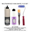 500ML H:06 DANTEL HYBRİD + 250ML PARLAK VERNİK 4'LÜ SET