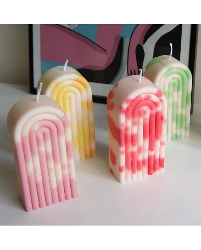 Çoklu Epoksi Beton ve Mum Kalıbı - Kod: 274