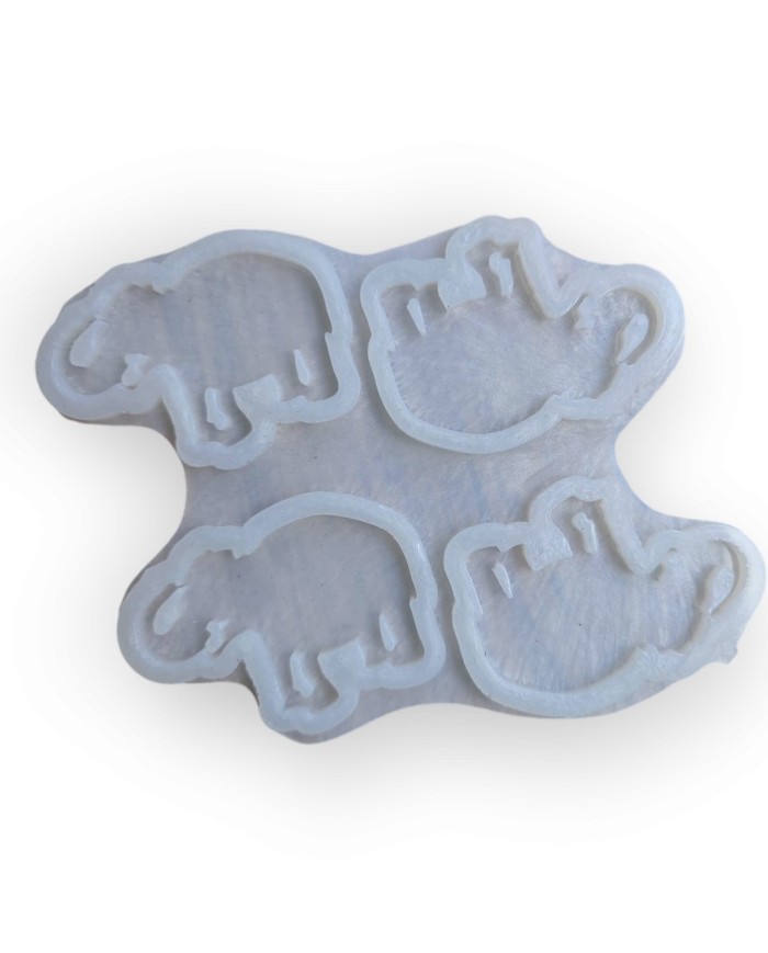 Fil Beton ve Epoksi Silikon Kalıbı - 4'lü