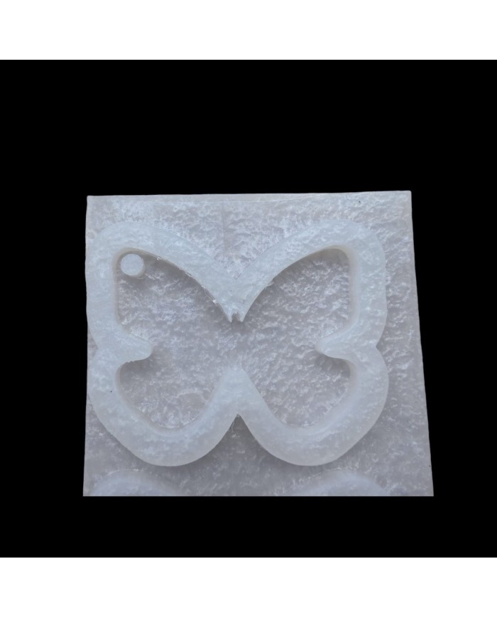 Delikli Kelebek Beton ve Epoksi Silikon Kalıbı