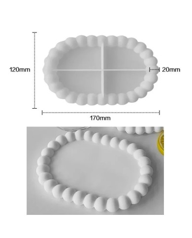 Bubble Tabak Epoksi Reçine Silikon Kalıbı - Kod: 1028 Bubble Tabak Epoksi Reçine Silikon Kalıbı - Kod: 1028