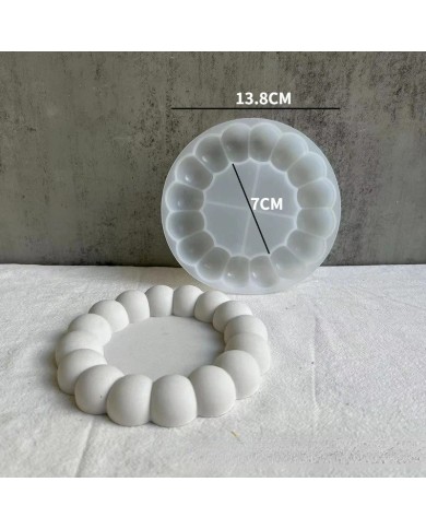 Bubble Tabak Epoksi Reçine Silikon Kalıbı - Kod: 1026B Bubble Tabak Epoksi Reçine Silikon Kalıbı - Kod: 1026B