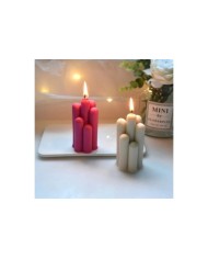 Dekoratif Bubble Mum Silikon Kalıbı - Kod: 1146B