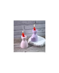 Dekoratif Şamdan Epoksi ve Beton Silikon Kalıp - Kod: 1142B