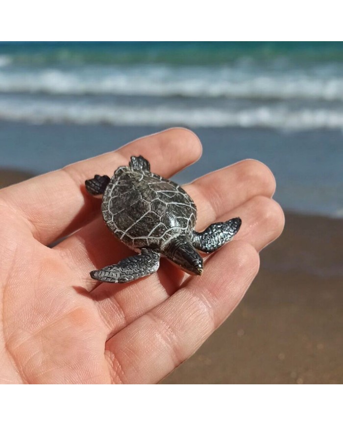 Plastik Epoksi Kaplumbağa Siyah