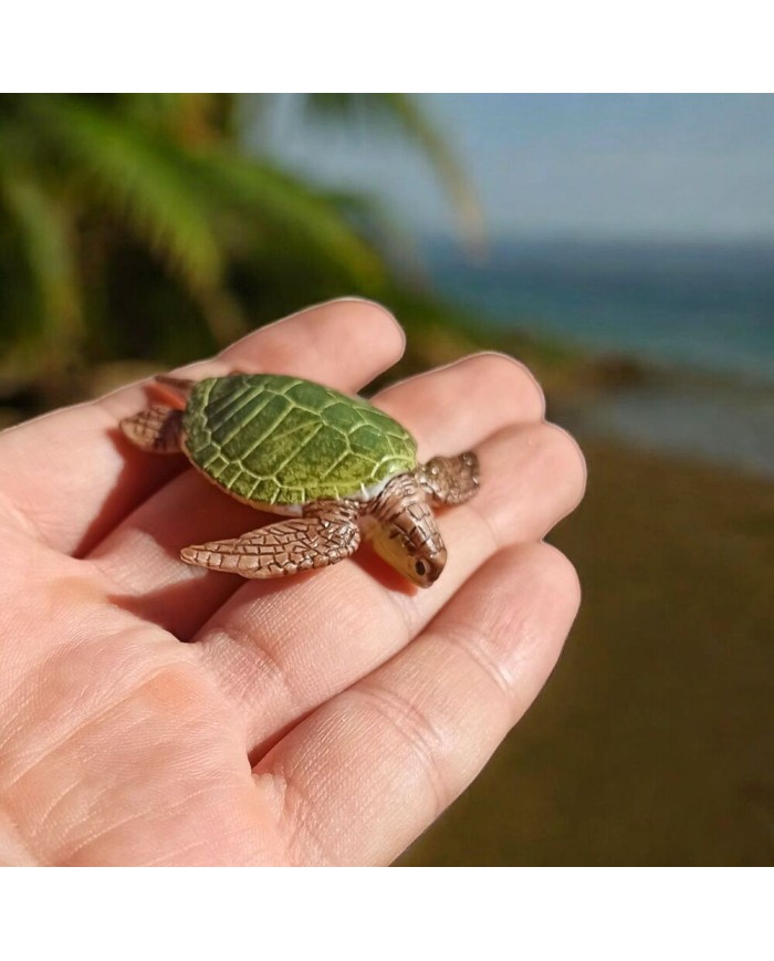 Plastik Epoksi Kaplumbağa Yeşil