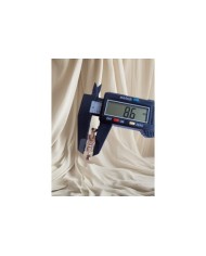 Zirkon Taşlı Papyon Takı Kapama - 8x30mm