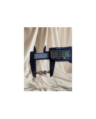 Zirkon Taşlı Papyon Takı Kapama - 8x30mm