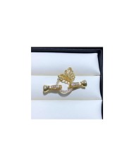 Altın Kelebek Kilitli Takı Kapama - 21x36mm