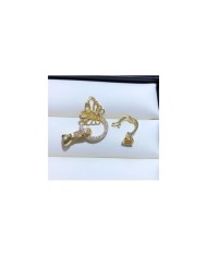 Altın Kelebek Kilitli Takı Kapama - 21x36mm