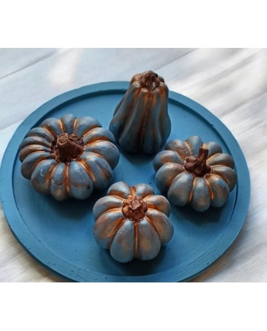 Mini Kabak Figür Epoksi, Mum ve Beton Silikon Kalıp - 8cm