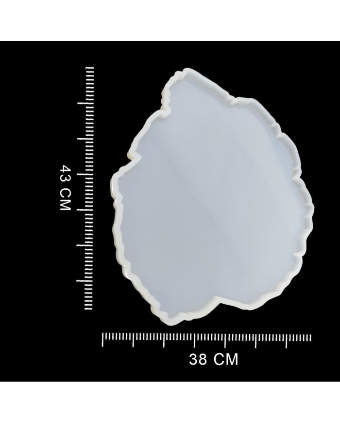 5 Adet Saat, Sehpa ve Tepsi Reçine Epoksi Kalıbı 43 cm - 806 - T1