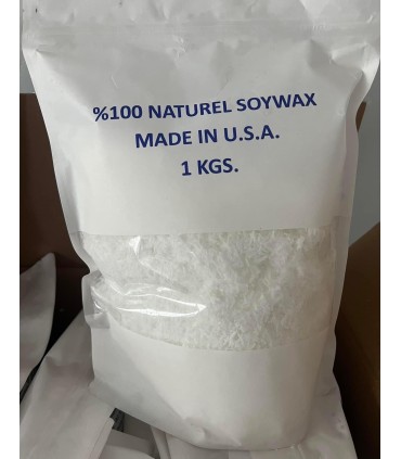 Amerikan Soya Wax %100 Natural 1 Kg