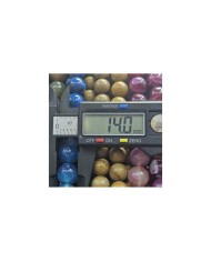 İpe Dizili Doğal Taş Boncuk - Agates - 14mm