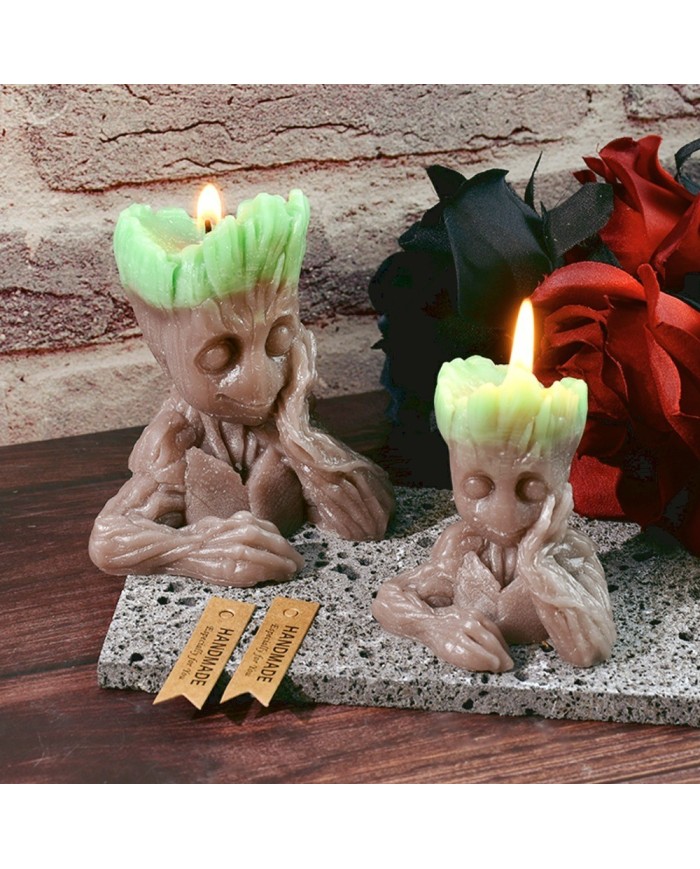 Grood Ağaç Mum ve Beton Kalıbı - Kod: 481B