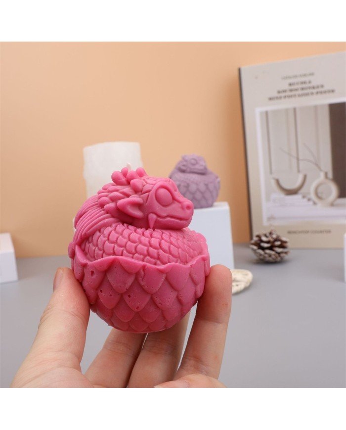 Ejderha Yumurtası Epoksi Mum ve Beton Kalıbı - Kod: 481C