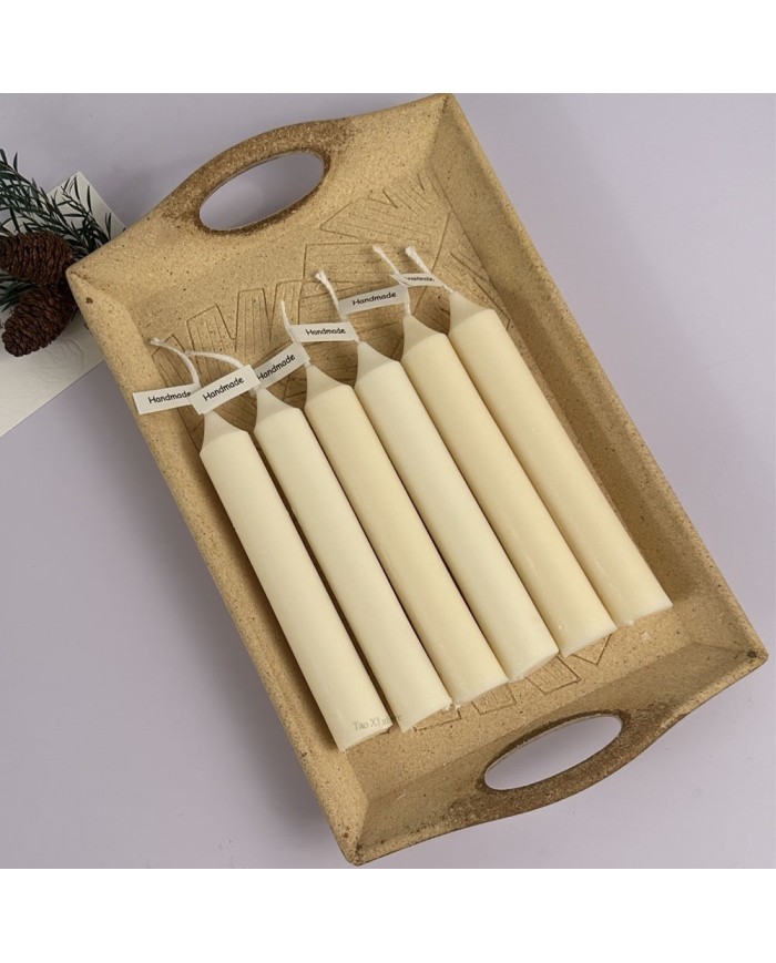 Klasik Silindir Mum Epoksi ve Beton Kalıbı - Kod: 500B