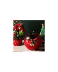 Noel Elması Mum Epoksi ve Beton Kalıbı - Kod: 1155B