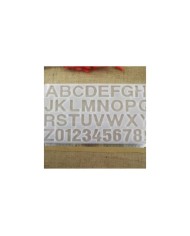 5 Adet Harf Reçine Epoksi Kalıbı -Kod:220