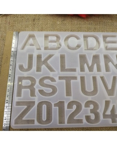 5 Adet Harf Reçine Epoksi Kalıbı -Kod:220