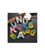 5 Adet Harf Reçine Epoksi Kalıbı -Kod:220