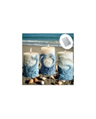 Yunus Model Silikon Mum Beton Kalıbı kod 1084F