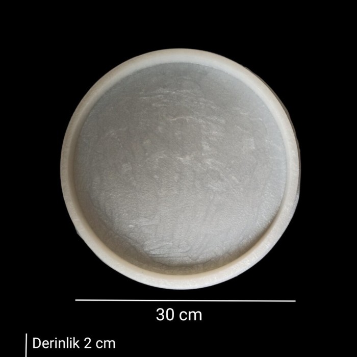 2cm Derinlik de 30cm Yuvarlak Masa & Sehpa - Hobi Silikon