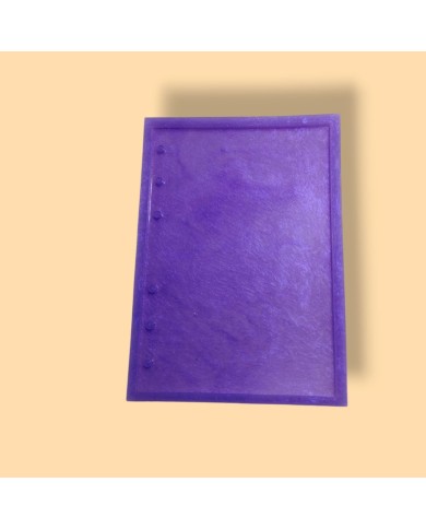 A6 Epoksi Reçine Not Defteri-Kitapcık Kapağı Silikon Kalıp