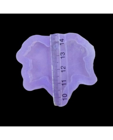 10 Adet Reçine Epoksi Kalıp Çoklu Kolye Anahtarlık  Çınar Yaprağı 4.5 cm