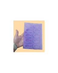 10 Adet Reçine Epoksi Kalıp Çoklu Kolye Anahtarlık Balık-55mm