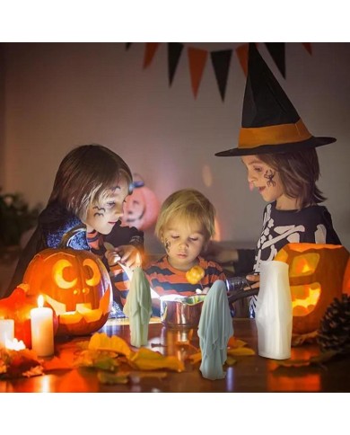 Pelerinli Büyücü Çarşaflı Kadın Cadılar Bayramı Mum Kalıbı -