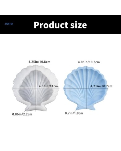 İstiridye Yuvarlak Kase Epoksi ve Beton Silikon Kalıp - Kod: