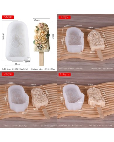 Magnum Dondurma Mum Kalıbı - Hobi Silikon Kalıbı -Kod:1270