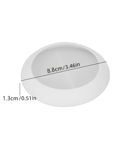 Aşk Kalpli Çay Fincanı- Epoksi ve Beton Kalıbı -Kod:1273