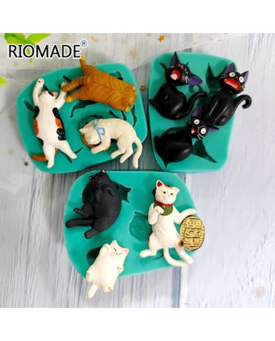 Modern & Asil Kedi Silikon Reçine Epoksi Silikon Mum Kalıbı -