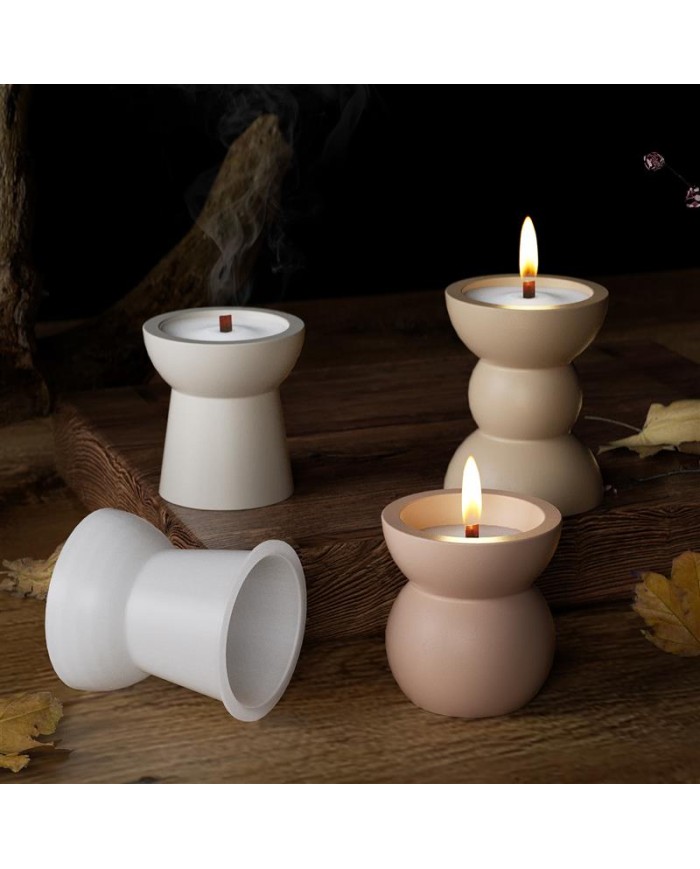 Beton Mum Şamdan Büstü KOD 1065B