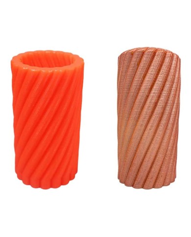 Twister Silindir Silikon Mum Kalıbı M-153