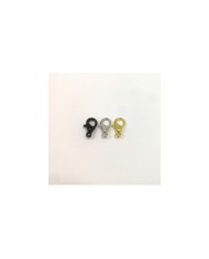 100 Adet Antik Sarı Papağan Takı Klipsi 502