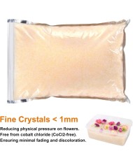 Silika Jel Çiçek Kurutma Kristalleri, Çiçekleri