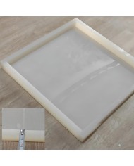 Kare 50 cm x 50 cm 4 Cm Derinlik Masa Sehpa Epoksi Silikon Kalıp