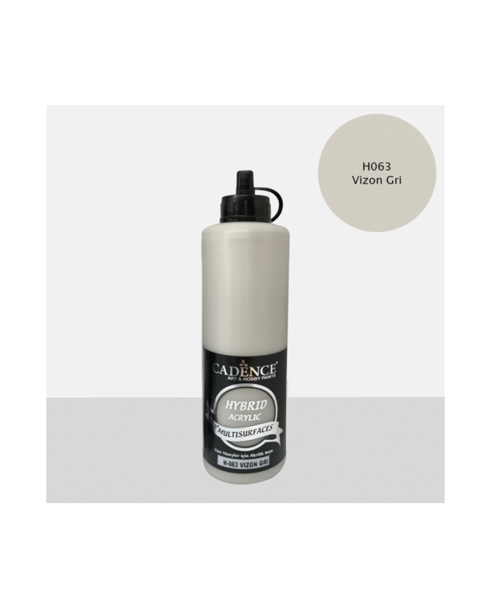 Hybrit (Multi Surface) Boya Vizon Gri 500 ml HH-63