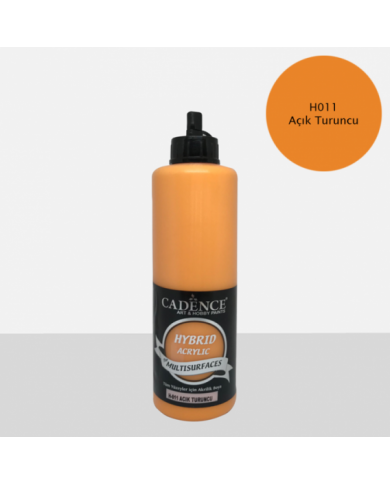 Hybrit (Multi Surface) Boya Açık Turuncu 500 ml HH-11