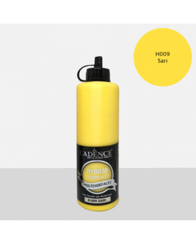 Hybrit (Multi Surface) Boya Sarı 500 ml HH-09