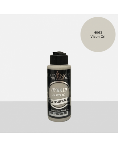 Hybrit (Multi Surface) Boya Vizon Gri 120 ml H-063