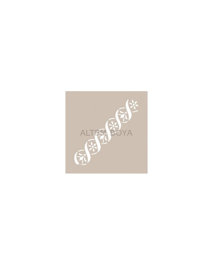 K Serisi Stencıl 6*20 cm K-28