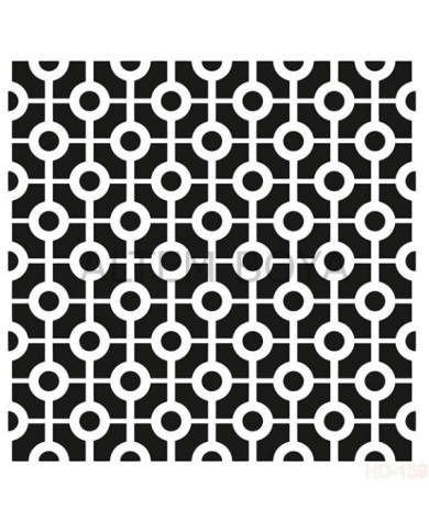 Home Decor (Duvar) Stencıl 45*45 cm HD-159