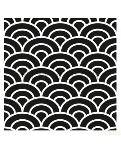 Home Decor (Duvar) Stencıl 45*45 cm HD-156