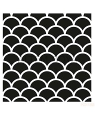 Home Decor (Duvar) Stencıl 45*45 cm HD-155