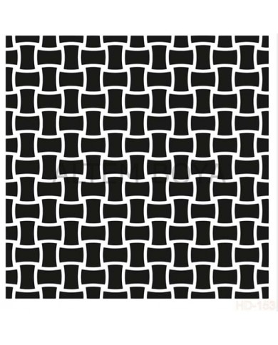 Home Decor (Duvar) Stencıl 45*45 cm HD-153